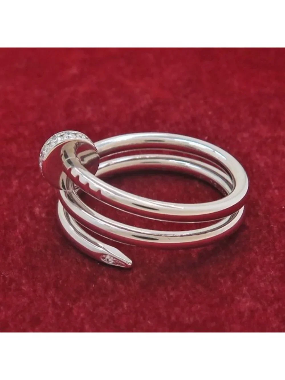 Cartier Juste un Clou Diamond Ring 50